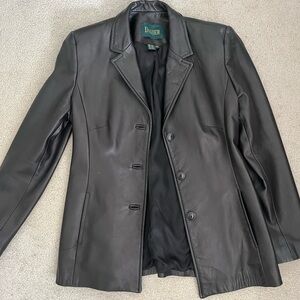 Danier Black Leather Women's Jacket